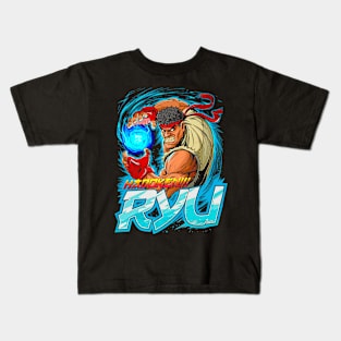 Ryu Video Game Fanart Kids T-Shirt